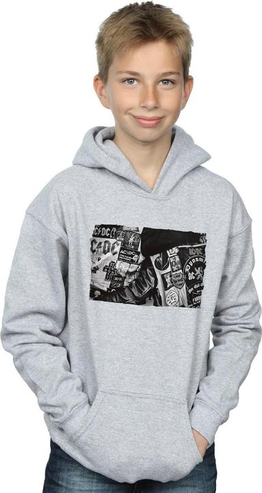 Image du produit AC/DC Sweat à capuche pour garçons de la collection Badges And Posters (152, 158)