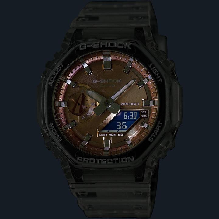 Actual product image Casio GA-2100BM-7A5ER (Chronograph, 45 mm)
