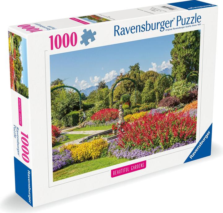 Produktbild Ravensburger Puzzle 12000852, Beautiful Gardens - Park der Villa Pallavicino, Stresa, Italien - (1000 Teile)