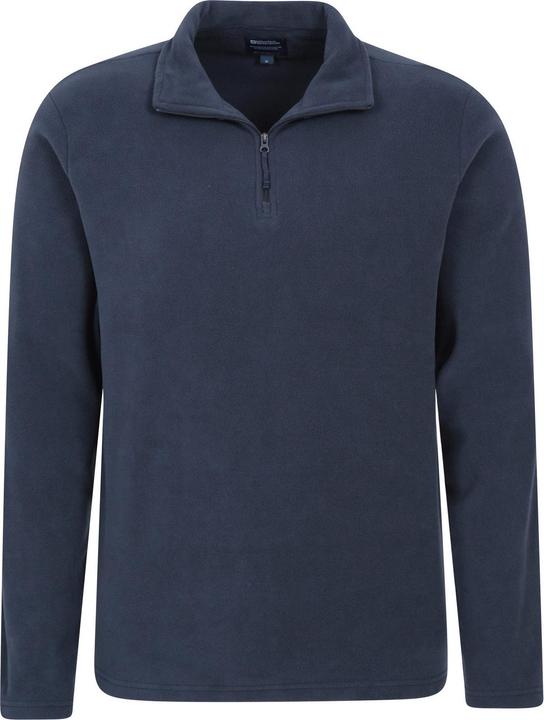 Actual product image Mountain Warehouse Mens Camber II Half Zip Fleece Top (4XL)