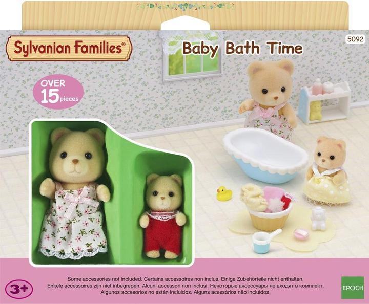 Actual product image Sylvanian Families Baby Bath Time