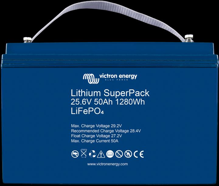 Actual product image Victron Energy Lithium SuperPack 25.6V/50Ah (25.60 V, 50 Ah)