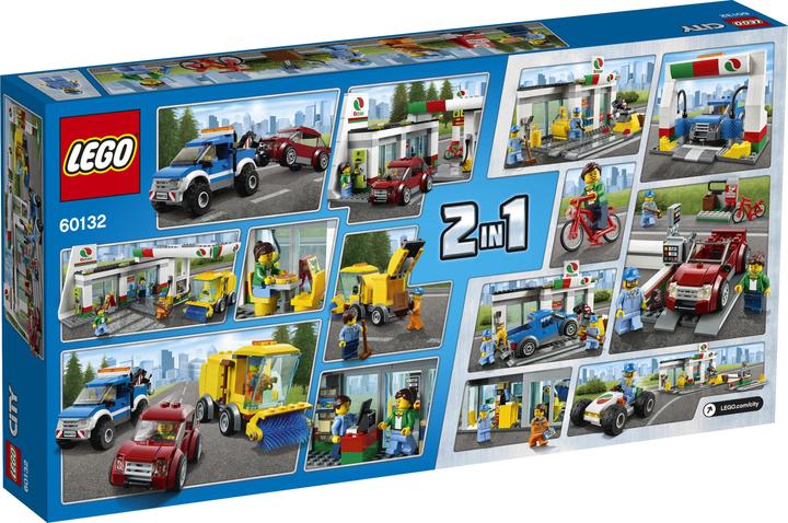 Actual product image LEGO City petrol station (60132, LEGO City)