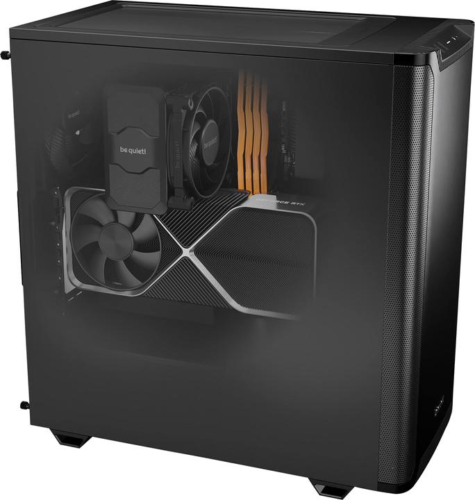 Actual product image be quiet! Pure Base 501 (mATX, ATX, Mini-ITX)
