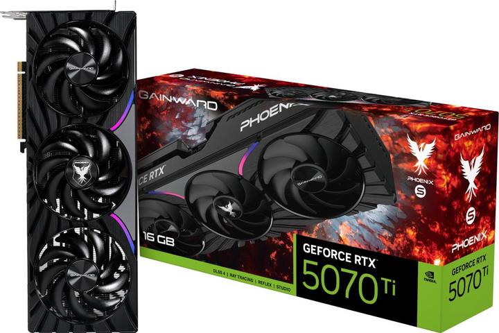 Image du produit Gainward Grafikkarte GeForce RTX 5070 Ti Phoenix-S (16 Go)