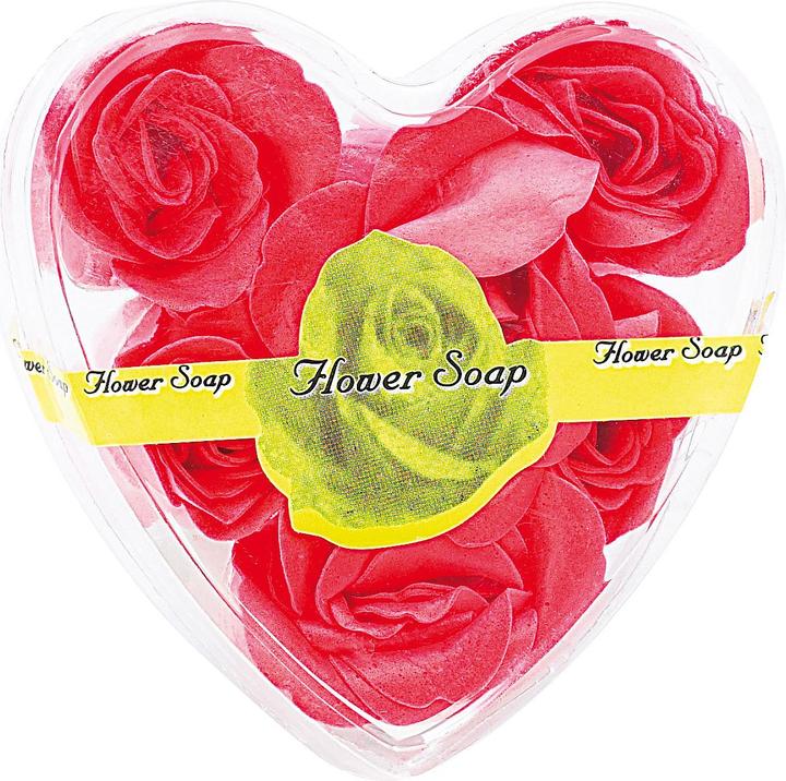 Produktbild Pearl 6 rote Rosen-Duftseifen