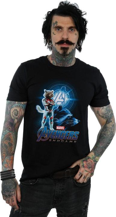 Image du produit - T-shirt AVENGERS ENDGAME ROCKET TEAM SUIT - Homme (4XL)