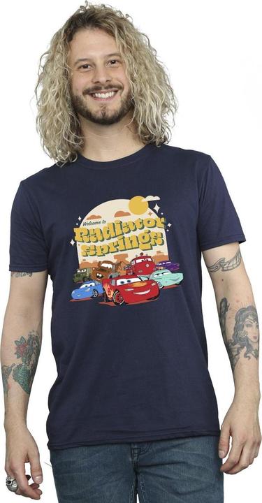 Immagine prodotto Disney Cars Radiator Springs Group Maglietta Uomo (4XL)