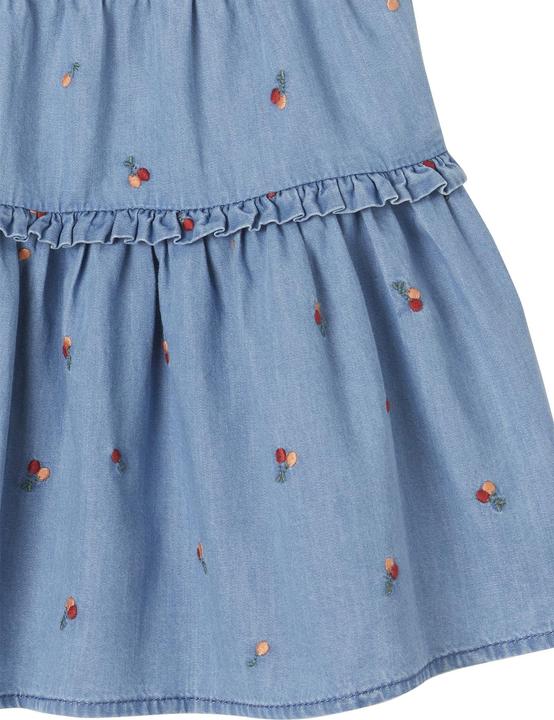 Immagine prodotto Vertbaudet Gonna in denim da bambina ricamata (140)