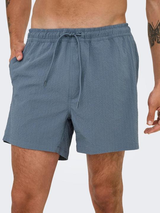 Immagine prodotto Only & Sons Onsted Life Solid Seersucker Swim Noos (L)