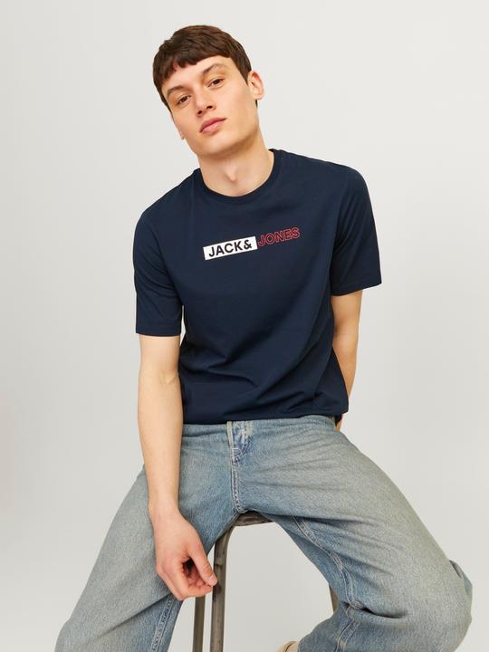 Produktbild Jack & Jones Logo Rundhals T-shirt T-shirt (S)