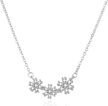 Produktbild Agato Delicate silver necklace with flowers AGS1570/47