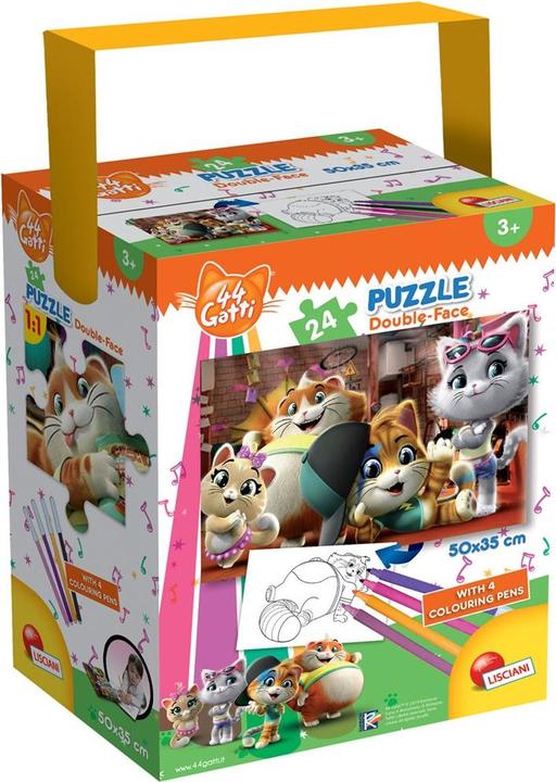 Immagine prodotto Lisciani Giochi Tub Puzzle Mini 24 44 Gatti Meaow! (24 pezzi)