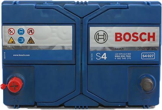 Immagine prodotto Bosch Automotive S4 027 (12 V, 70 Ah, 630 A)