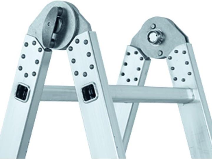 Produktbild Zarges LM Teleskop Leiter Variomax V 4 x 5 Sprossen (Mehrzweckleiter, 530 cm)