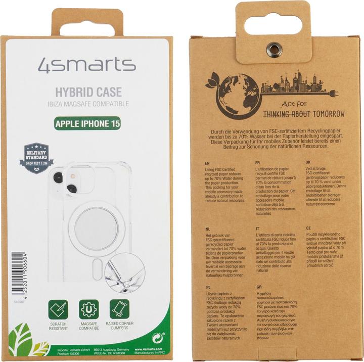 Image du produit 4smarts Case hybride Ibiza (Apple iPhone 15)