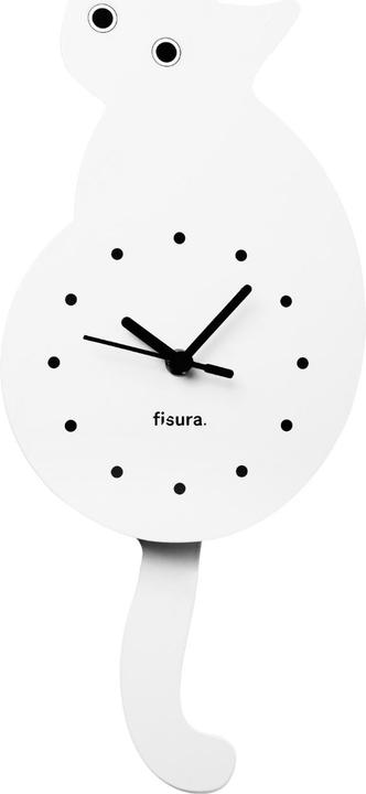 Immagine prodotto Fisura Orologio a forma di gatto bianco