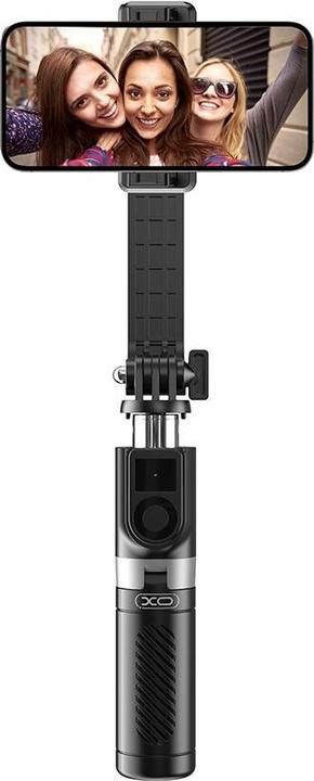 Image du produit xO selfie stick trépied Bluetooth SS10 noir 80cm