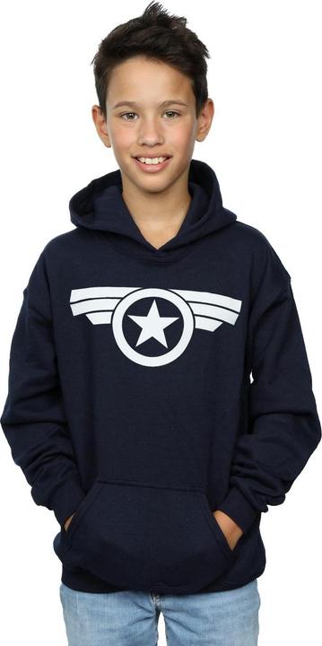 Produktbild Kapitän Amerika Super Soldat Kapuzenpulli Jungen (152, 158)