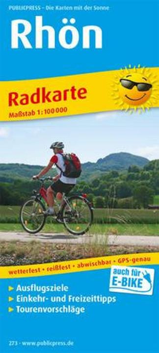 Produktbild PublicPress Radkarte Rhön.273