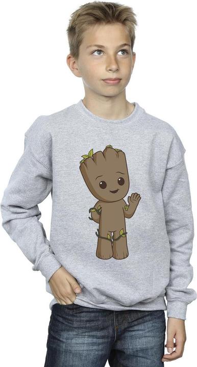 Actual product image Boys I Am Groot Cute Groot Sweatshirt (152, 158)