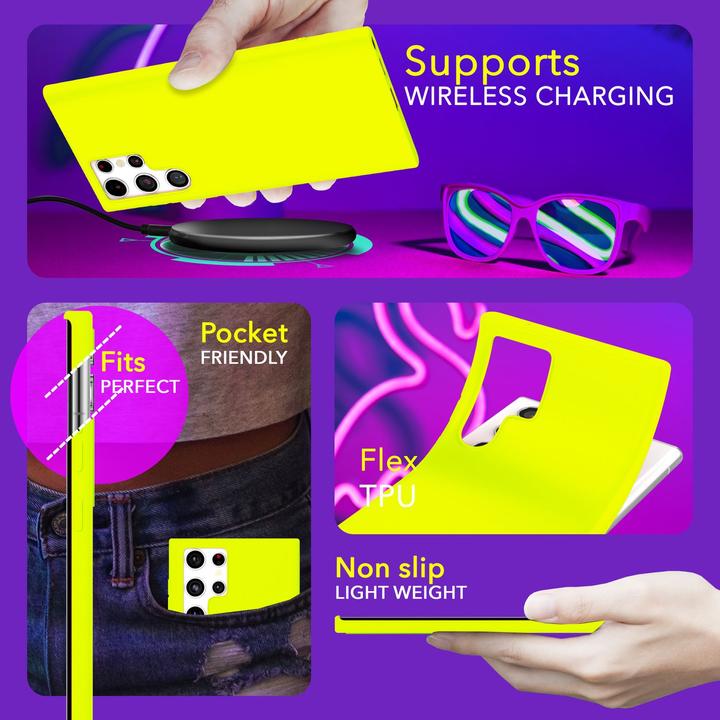 Produktbild Nalia Neon Silikon Hülle (Samsung Galaxy S24 Ultra)