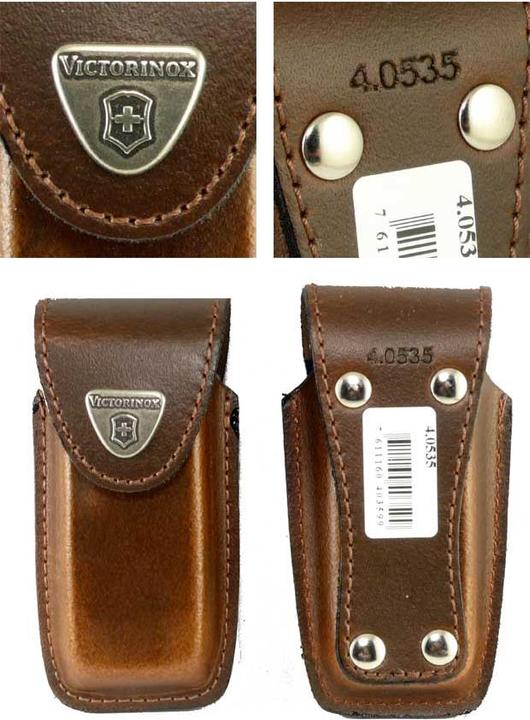 Produktbild Victorinox Lederetui geblockt