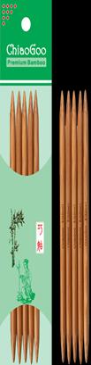 Produktbild ChiaoGoo Nadelspiel Sockennadeln Bamboo Patina / 5 Stück