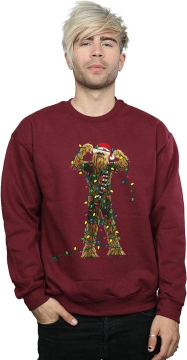 Produktbild Star Wars Chewbacca Christmas Lights Sweatshirt (XXL)
