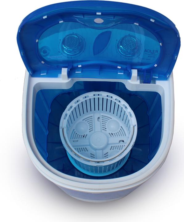 Immagine prodotto Adler Mini lavatrice AD 8051 (3 kg, Verso l'alto)