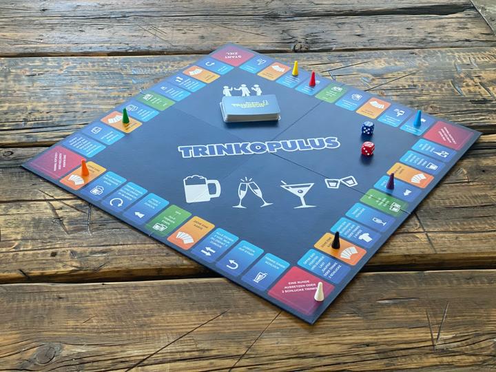 Actual product image Trinkspielesammlung The great drinking game collection (German)
