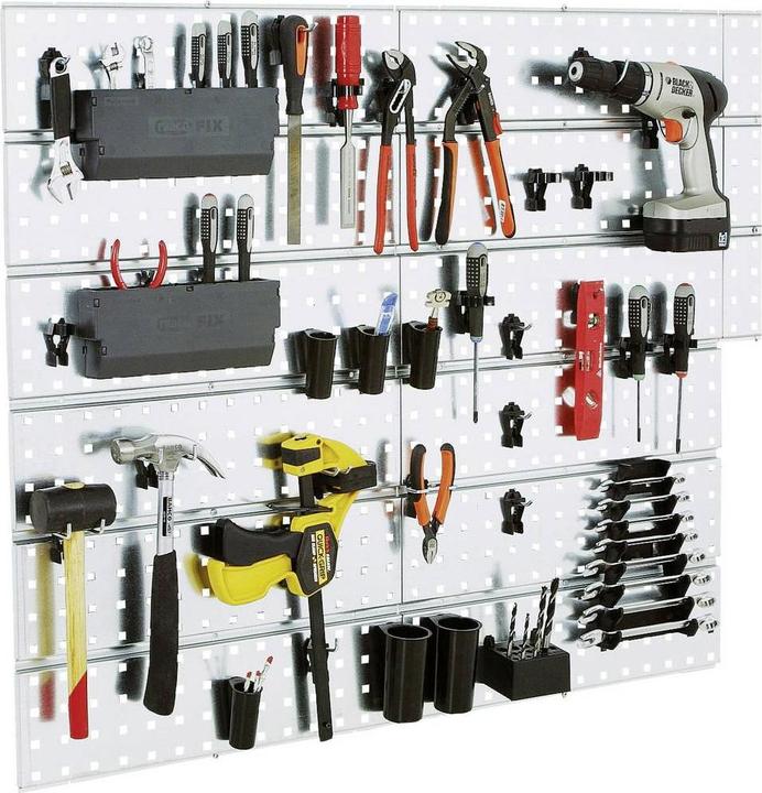 Image du produit Raaco Kit de plaques perforées Clip Set 38