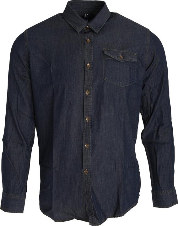 Immagine prodotto Premier Camicia a maniche lunghe con cuciture in denim (L)