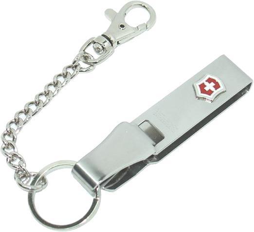 Victorinox Ciondolo da cintura con moschettone e catena 4,1859