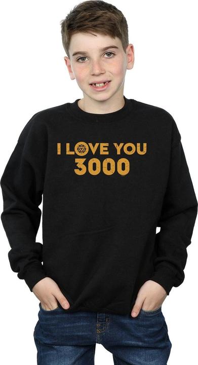 Immagine prodotto Felpa Boys Avengers Endgame I Love You 3000 Arc Reactor (140, 146)