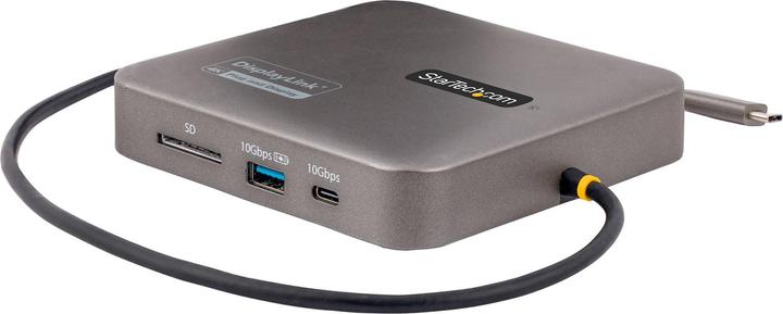 StarTech com USB C Multiport Adapter, Dual HDMI Video, 4K 60Hz, 2-Port 10Gbps USB 3.1 Hub, 100W USB (USB-A, 2 Ports)