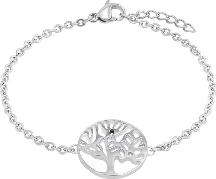 Actual product image Amor Armschmuck für Damen, Edelstahl | Lebensbaum (19 cm, Stainless steel)