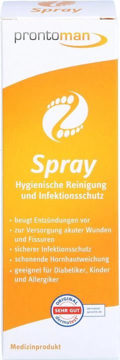 Produktbild Prontoman Fusspflege-Spray, 75 ml Lösung (Fussdeodorant & -puder, 75 ml)