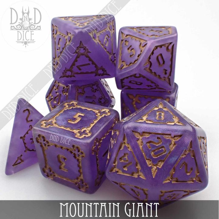 Produktbild DnD Dice Mountain Giant Dice Set (Oversize)