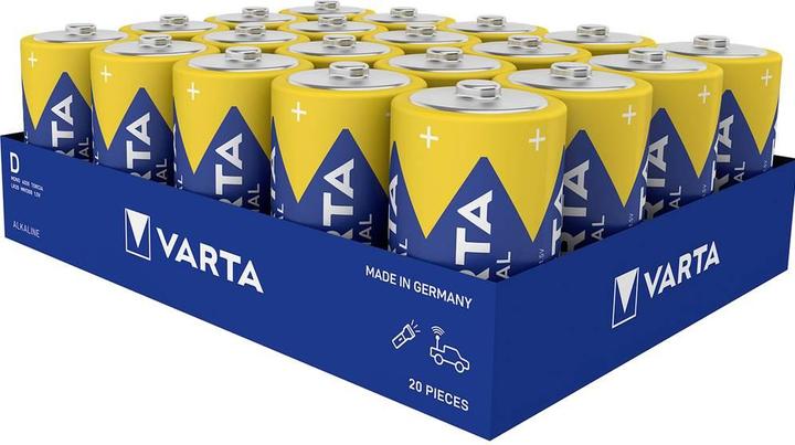 Image du produit Varta Industrie (20 pcs, D, 17000 mAh)