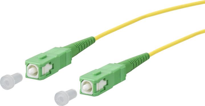 Produktbild Metz Connect LWL-Patchkabel Singlemode OS2 (LSOH, CAT6, 1 m)