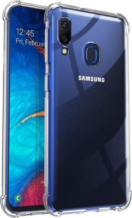 Screenguard Samsung Galaxy A20e Custodia Crystal Soft Airbag Bumper (Samsung Galaxy A20e)