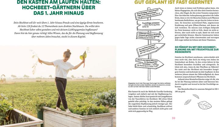 Produktbild Das grosse Hochbeet-Buch (Deutsch, Doris Kampas, 2024)