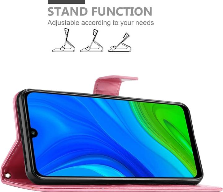 Produktbild Cadorabo Flower Book Cover (Huawei P Smart (2020))