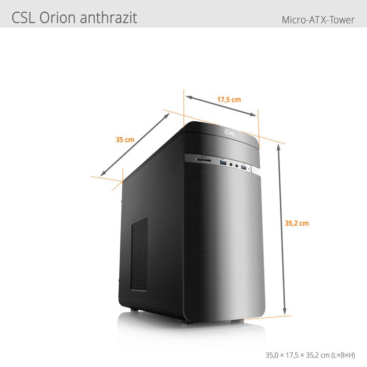 Immagine prodotto CSL PC da ufficio M11060H (AMD Ryzen 5 Pro 8600G, 16 GB, 1000 GB, Radeon 760M)