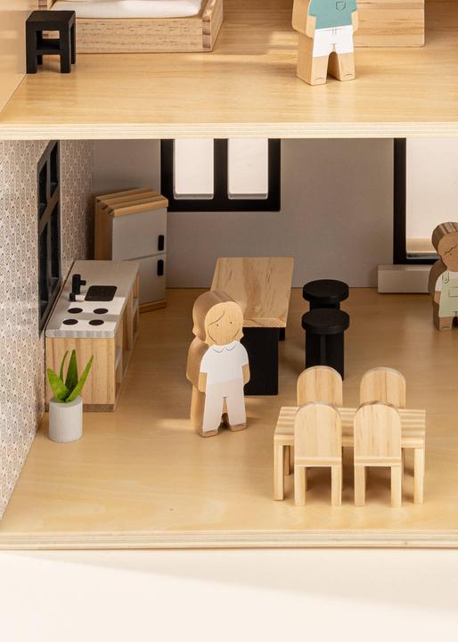 Immagine prodotto Coco Village Puppenhaus Küchenmöbel & Zubehör (12 Stück)