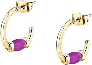 Morellato Decent gold-plated hoop earrings Colori SAXQ10