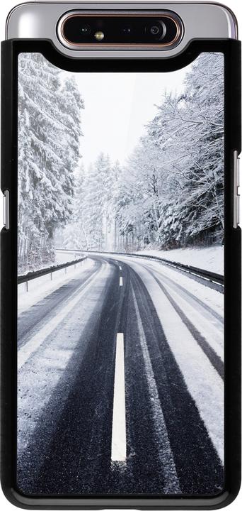 Produktbild PhoneLook Hülle Winter 22 Snowy Road (Samsung Galaxy A80)