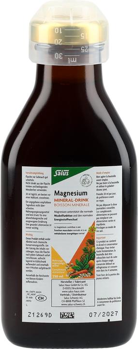 Produktbild Salus Magnesium Liquid Mineral (1 Stück, Flüssigkeit, 628 g)