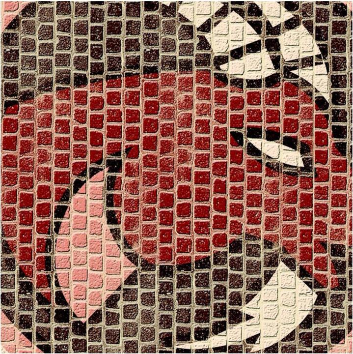 Immagine prodotto Block Cuit. Mosaico in pietra ceramica - Segno zodiacale Capricorno (21 x 21 cm)
